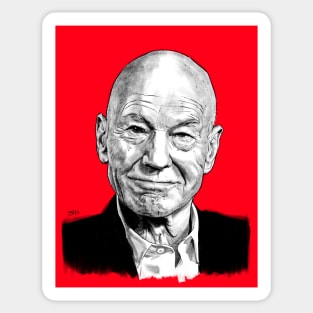 Patrick Stewart Sticker